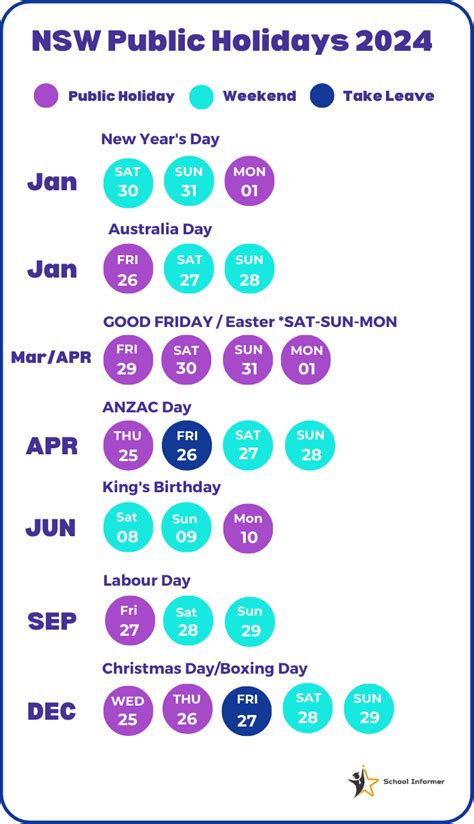 is friday a public holiday in nsw